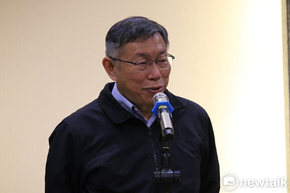 民眾黨主席柯文哲。 圖：周煊惠 / 攝（資料照）