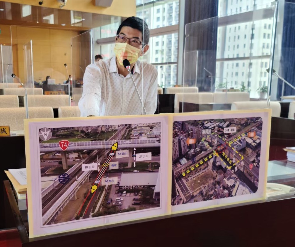 台中市議員周永鴻指出，台中市多項重大建設大幅延宕，都是盧秀燕只會宣傳不重視做實事，導致行政效率低落造成。 周永鴻/提供