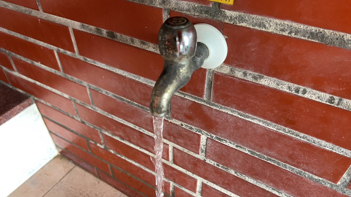 部分地區已復水。 圖：新北市水利局提供