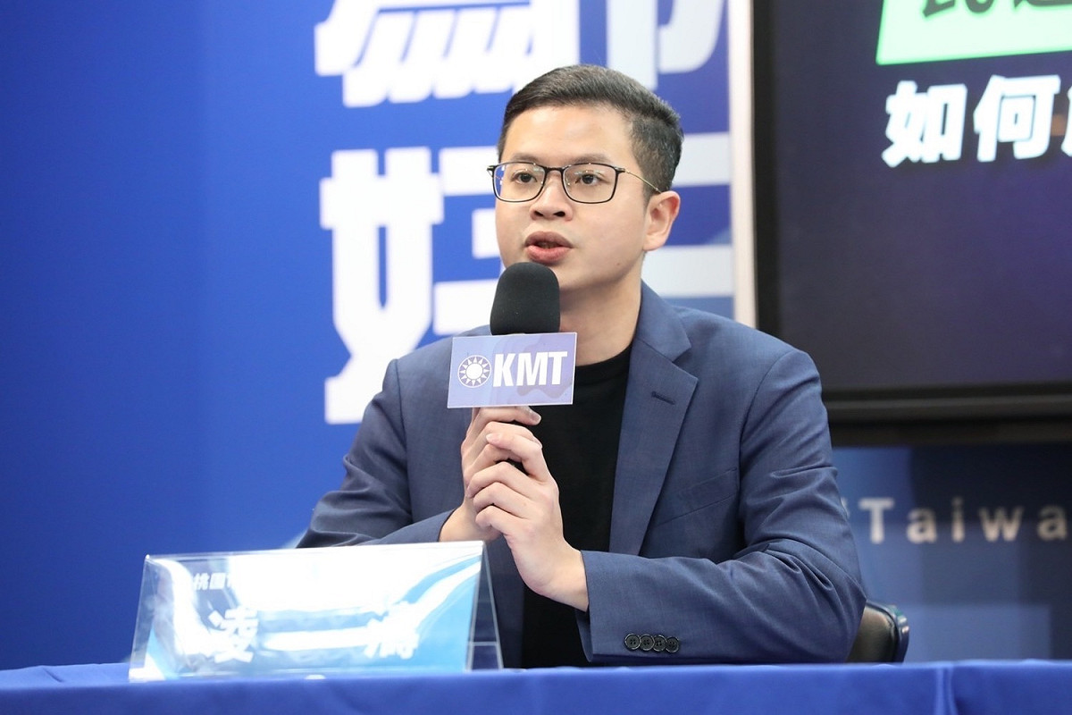 國民黨政策會副執行長凌濤。 圖：國民黨文傳會/提供（資料照）