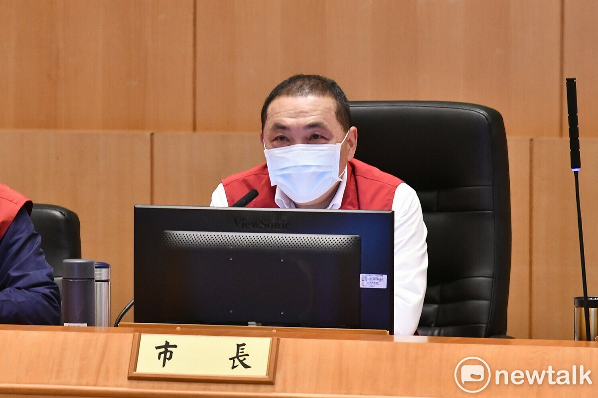 侯友宜表示，前副總統連戰高瞻遠矚，為國為民做了很大的貢獻，是大家非常敬佩的前輩。 圖：林昀真／攝（資料照）