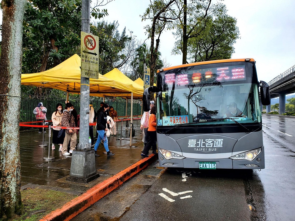 接駁公車回程免費。 圖：新北市交通局/提供