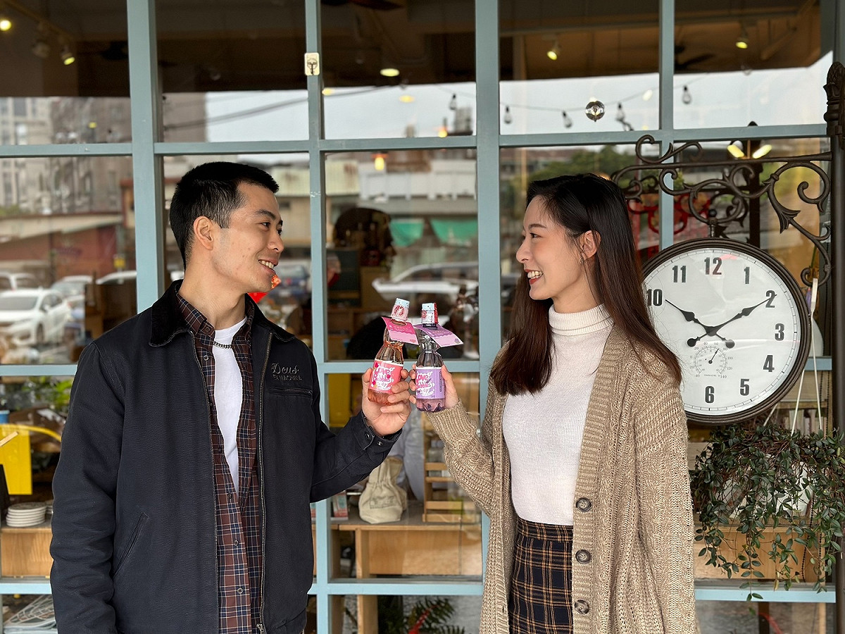 愛的泡泡in府中。 圖：新北市青年局提供