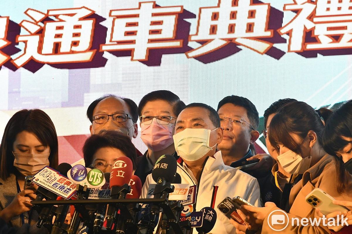 侯友宜表示，為國家人民做事不分族群黨派，只要願意奉獻一己之力，都應該給予鼓勵。 圖：林昀真／攝