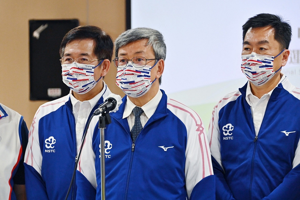 行政院長陳建仁13日視察國家運動訓練中心及國家培訓隊備戰2021成都世大運、2022杭州亞運暨2024巴黎奧運情形 圖：行政院提供