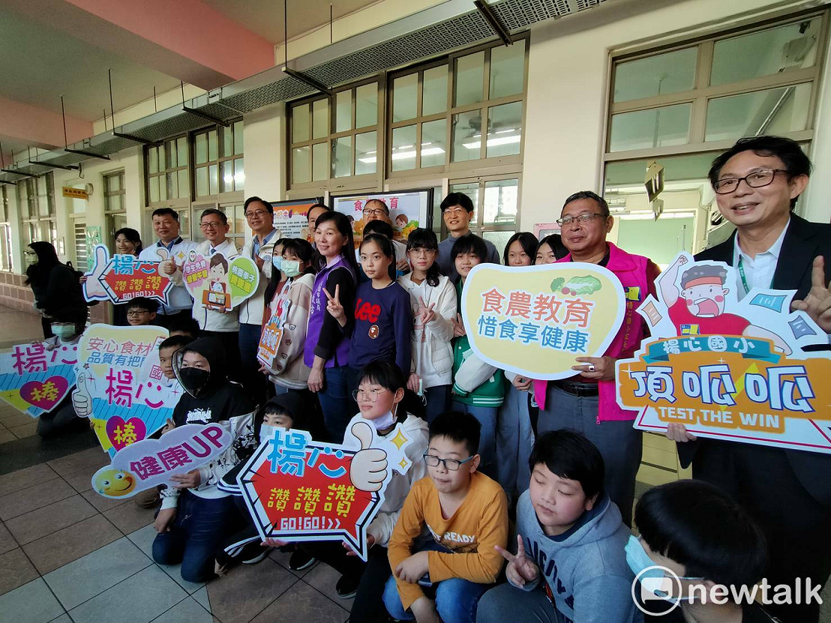桃園市國中小免費營養午餐政策今起上路。 圖：林昀真／攝