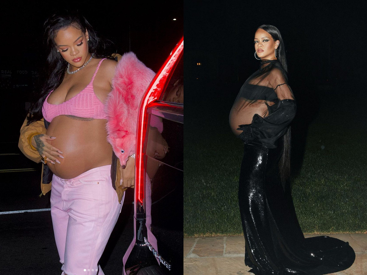 去年5月才迎來與A$AP Rocky的第一個的孩子 圖：取自IG：@badgalriri