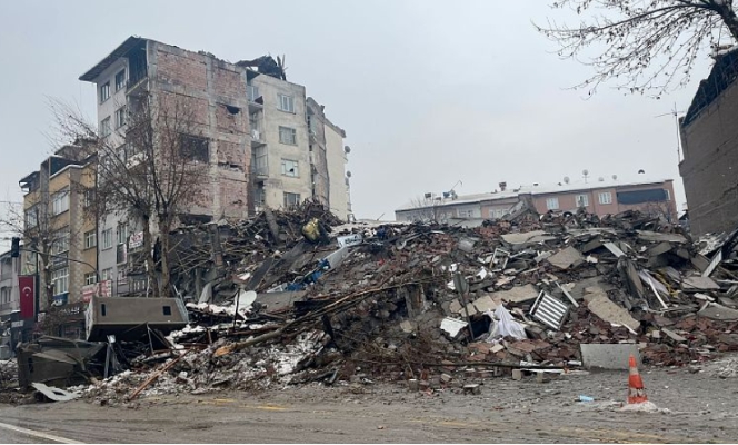 土敘兩國大地震，敘利亞的災情也很慘重。 圖 : 翻攝自海外網