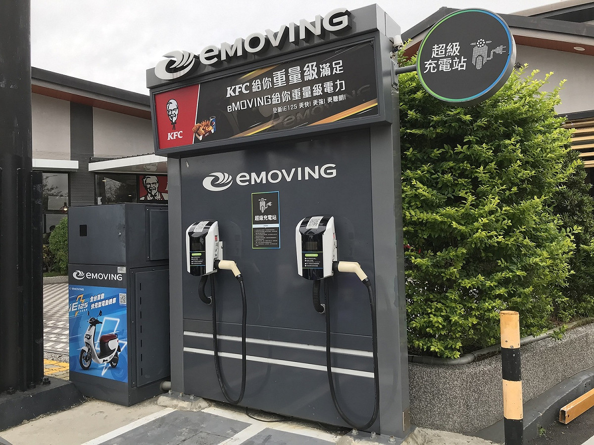 桃園市電動機車充電、換電設施站點已達1789站，為全國最多。 圖：桃園市環保局／提供