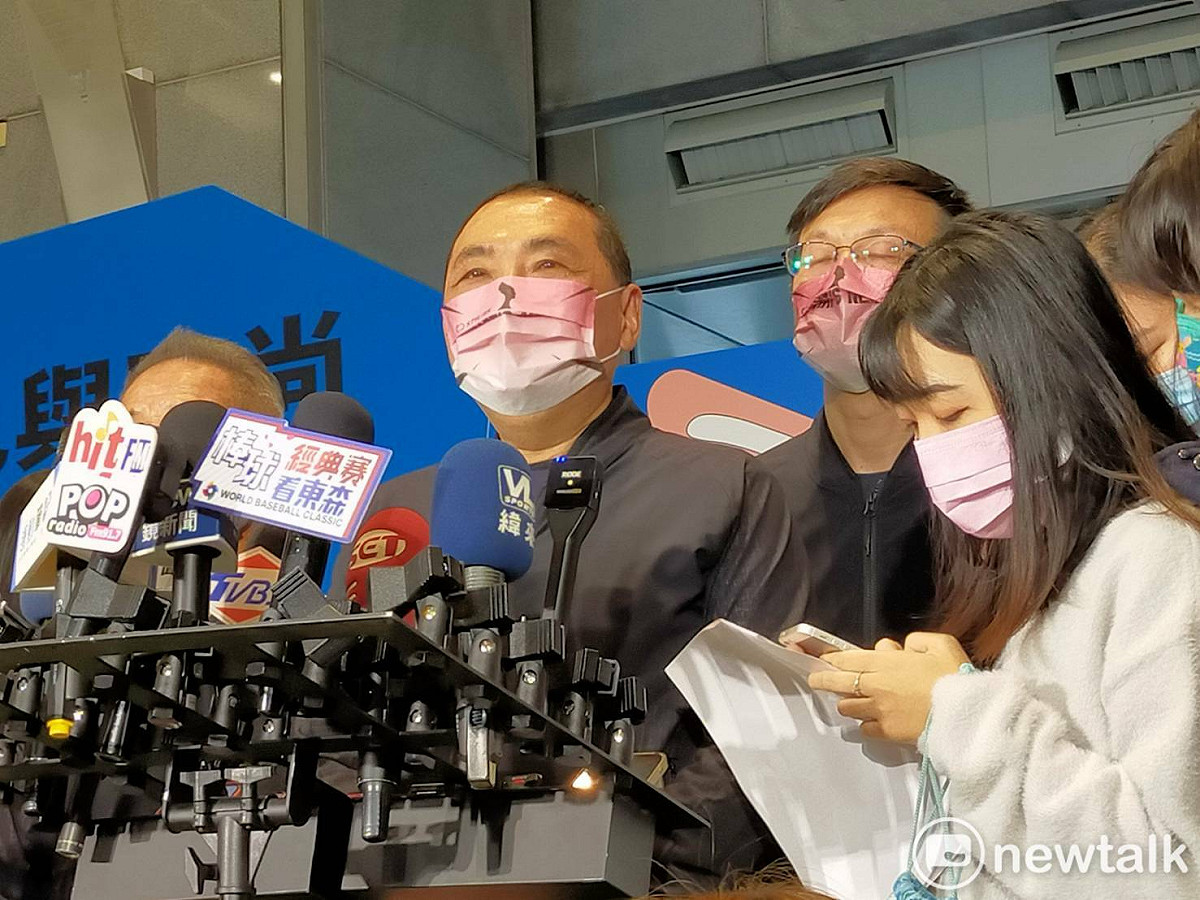 侯友宜表示，核二廢水削減計畫一定要符合中央法規。 圖：林昀真/攝
