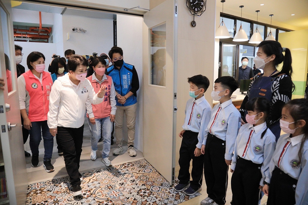 台中市宣布代理教師完整聘期制，適用於市立國中、國小、幼兒園及特教班。 台中市政府/提供