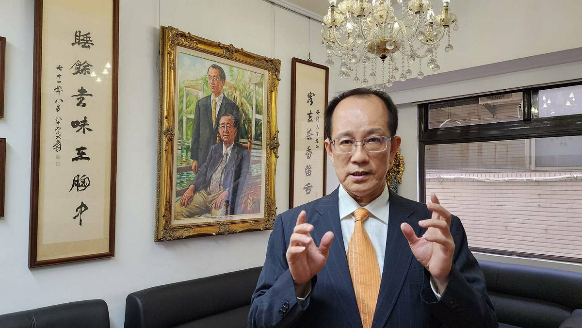林富男籲請高雄市長帶頭爭取更多高雄與香港往來航班。 圖：孫家銘攝