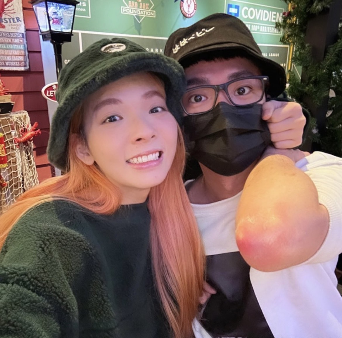 阿滴和妹妹滴妹的感情相當好。 圖：翻攝自滴妹IG