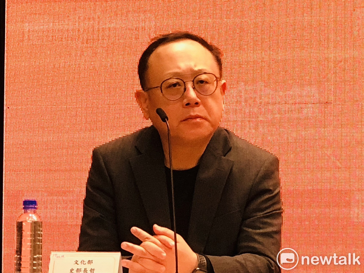 文化部長史哲。 圖：謝莉慧/攝