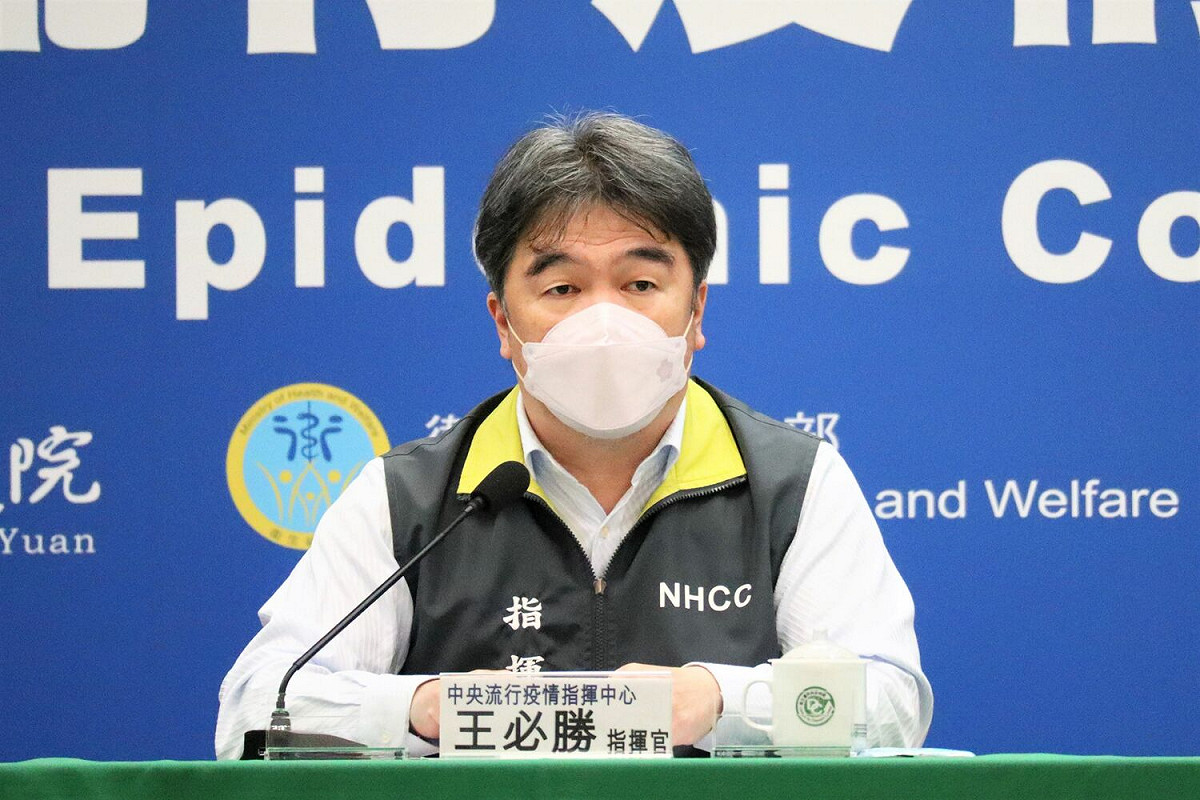 中央流行疫情指揮中心指揮官王必勝 圖：中央流行疫情指揮中心/提供
