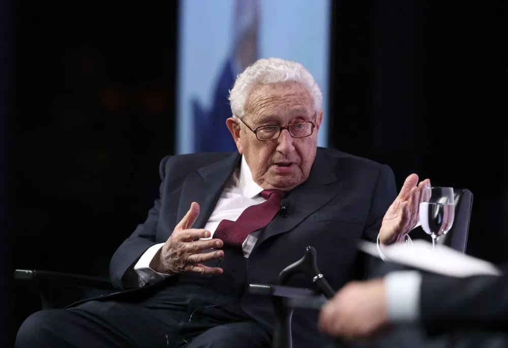 美國前國務卿季辛吉（Henry Kissinger）。 圖：翻攝自龍炎觀察局（資料照）