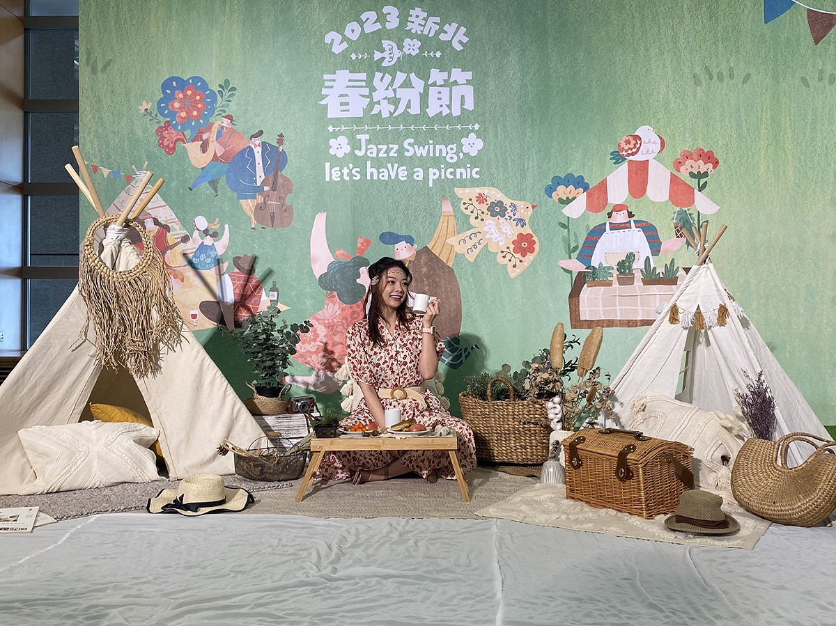 迎接春分到來的第一場大型活動。 圖：新北市高灘處提供