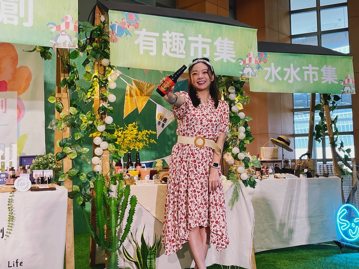 活動現場有全台最大春日市集。 圖：新北市高灘處提供