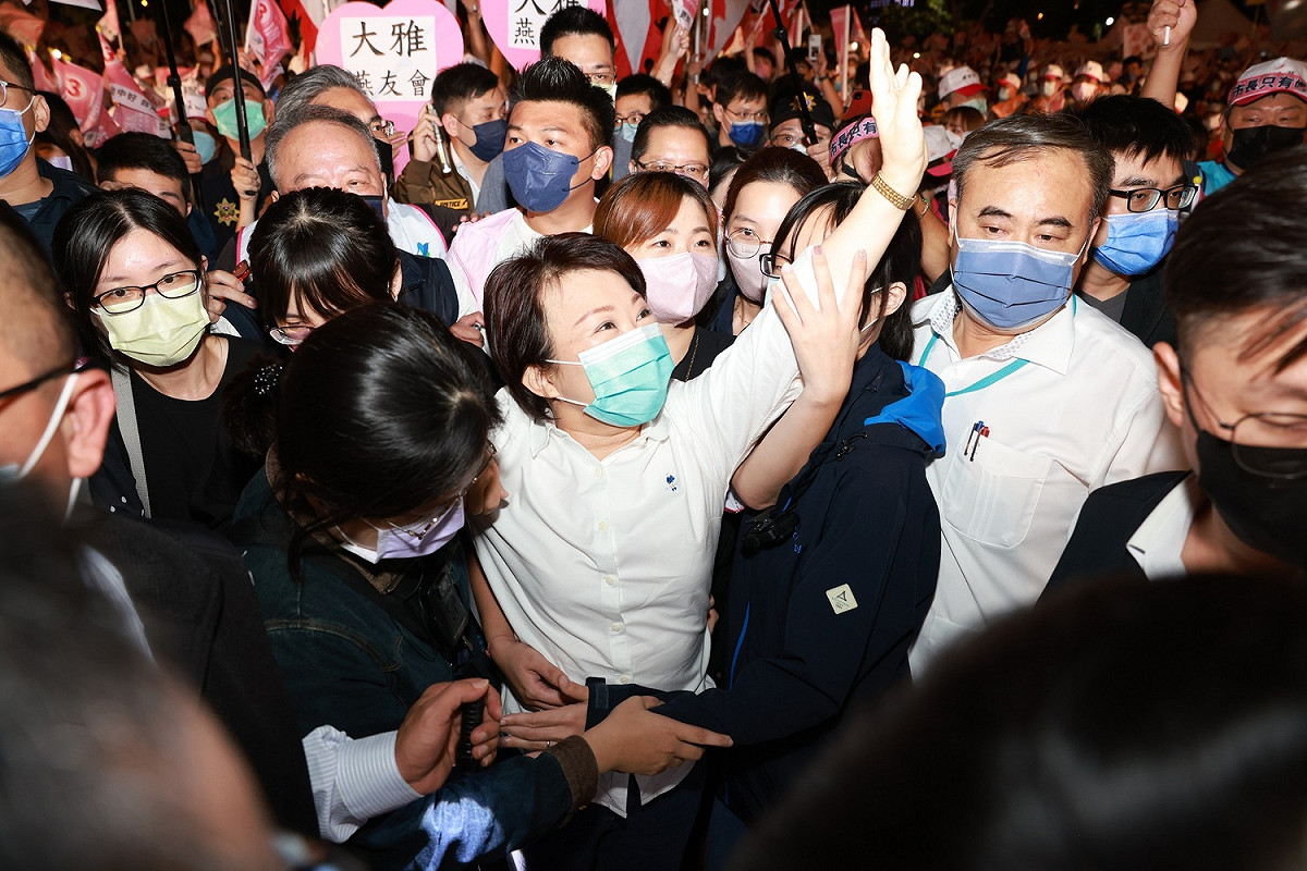 盧秀燕高票連任後不僅坐穩藍營中霸天，更被拱選總統。 新頭殼資料照