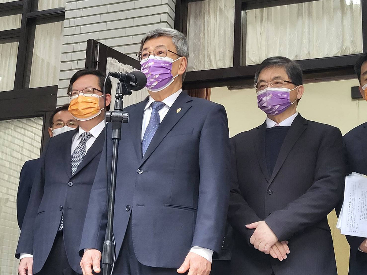 陳建仁首度赴立法院備詢。 圖：陳佩君／攝