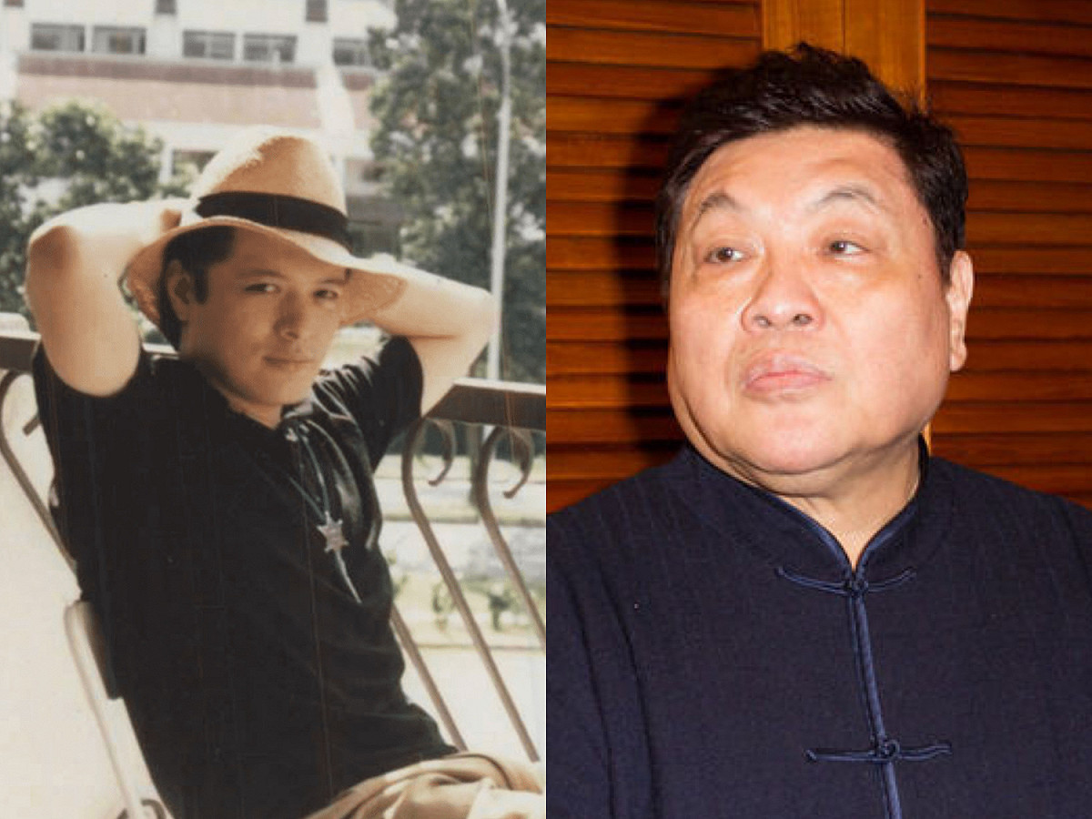 夏玉順（右）自導自演烏龍「賜死」一代巨星劉文正（左）。 圖：翻攝自微博