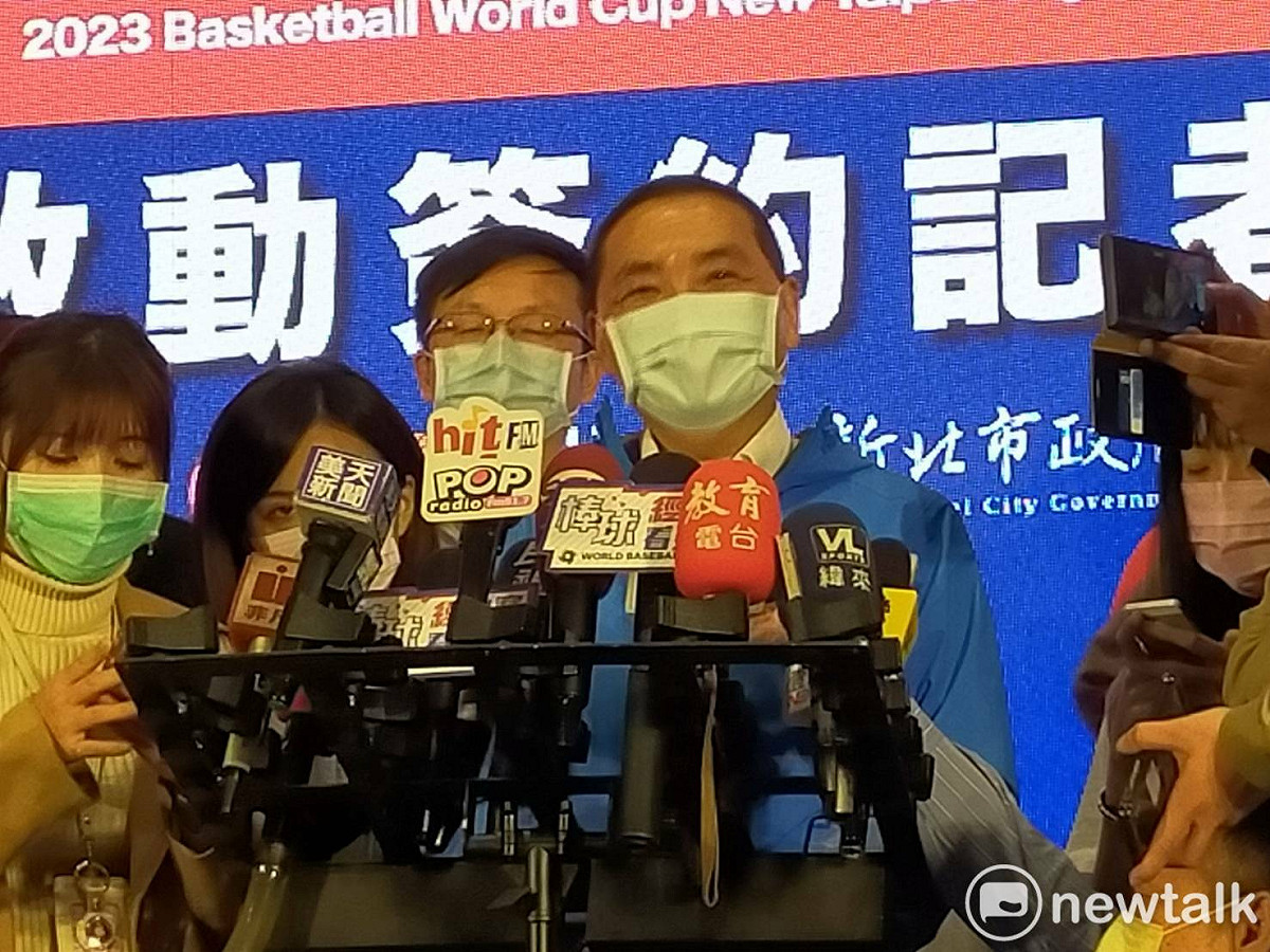 侯友宜表示，台灣需要更多的凝聚力量，盼大家不分族群黨派團結往前走。 圖：林昀真/攝