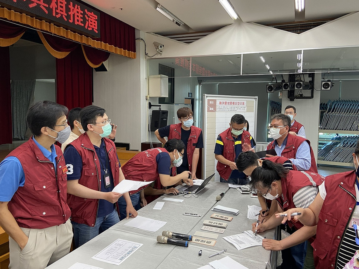 防救災兵推。 圖：新北市消防局提供