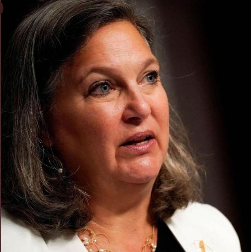 美國副國務卿盧嵐（Victoria Nuland） 7 日訪問尼日，要求軍政府成員不要與瓦格納集團接觸。 圖:翻攝自Ｘ／@HHungduc