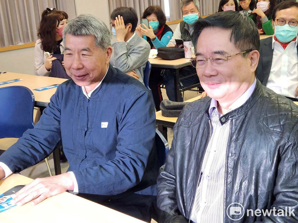 前立委蔡正元表態，在國民黨總統初選中支持張亞中。 圖：黃建豪/攝