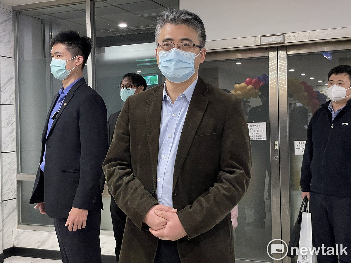 中國上海市台辦副主任李驍東。 圖：周煊惠 / 攝