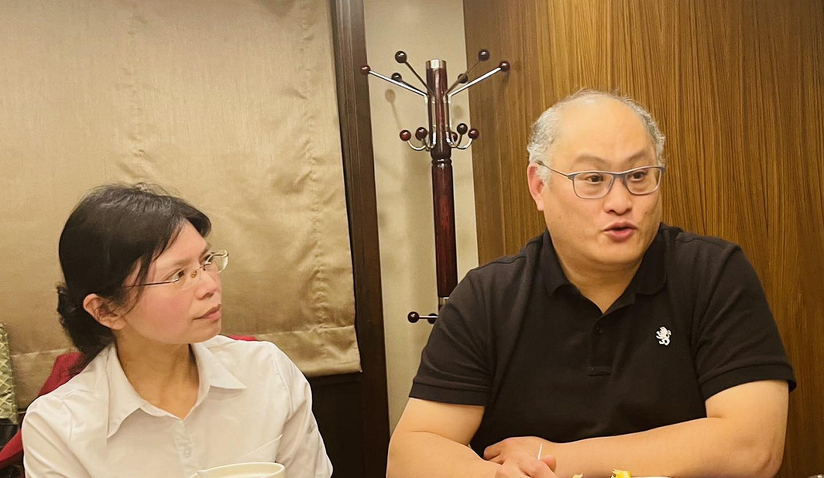 矢板明夫表示，李明哲夫妻都是典型的台派，但他們也關心中國的人權問題。 圖：矢板明夫提供