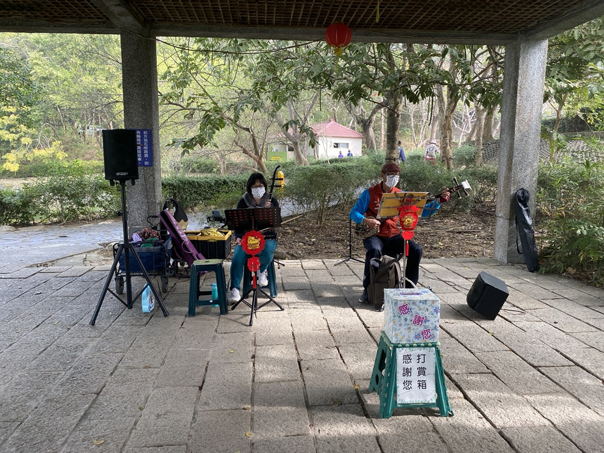 228四天連假有街頭藝人音樂演出。 圖：台南市政府觀光旅遊局／提供
