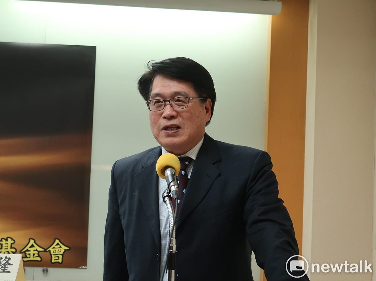 台灣民意基金會董事長游盈隆。 圖：林朝億/攝（資料照）