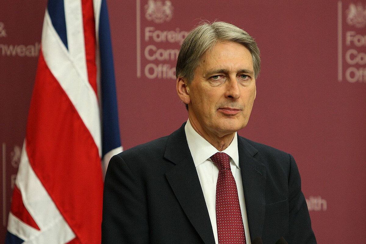 前英國財政大臣菲利普·韓蒙德（Philip Hammond） 圖:翻攝自Omnis Investments @OmnisInvest