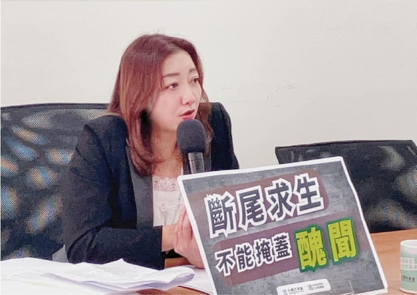 台灣民眾黨立委陳琬惠舉行記者會畫面 翻攝:立法委員陳琬惠臉書