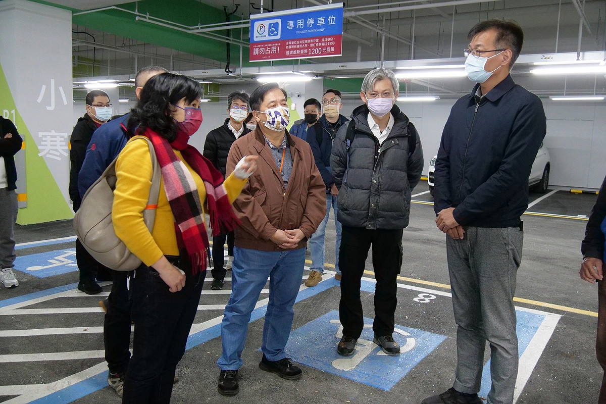 視察照片。 圖：新北市交通局提供
