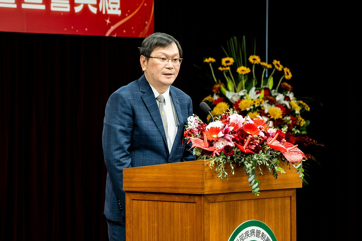 疾管署新任署長莊人祥。 圖：疾管署／提供