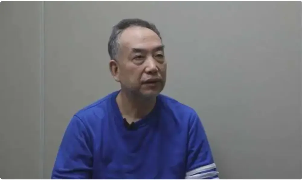 前海口市公安局局長宋順勇收受賄賂遭捕。 圖：翻攝自九派新聞