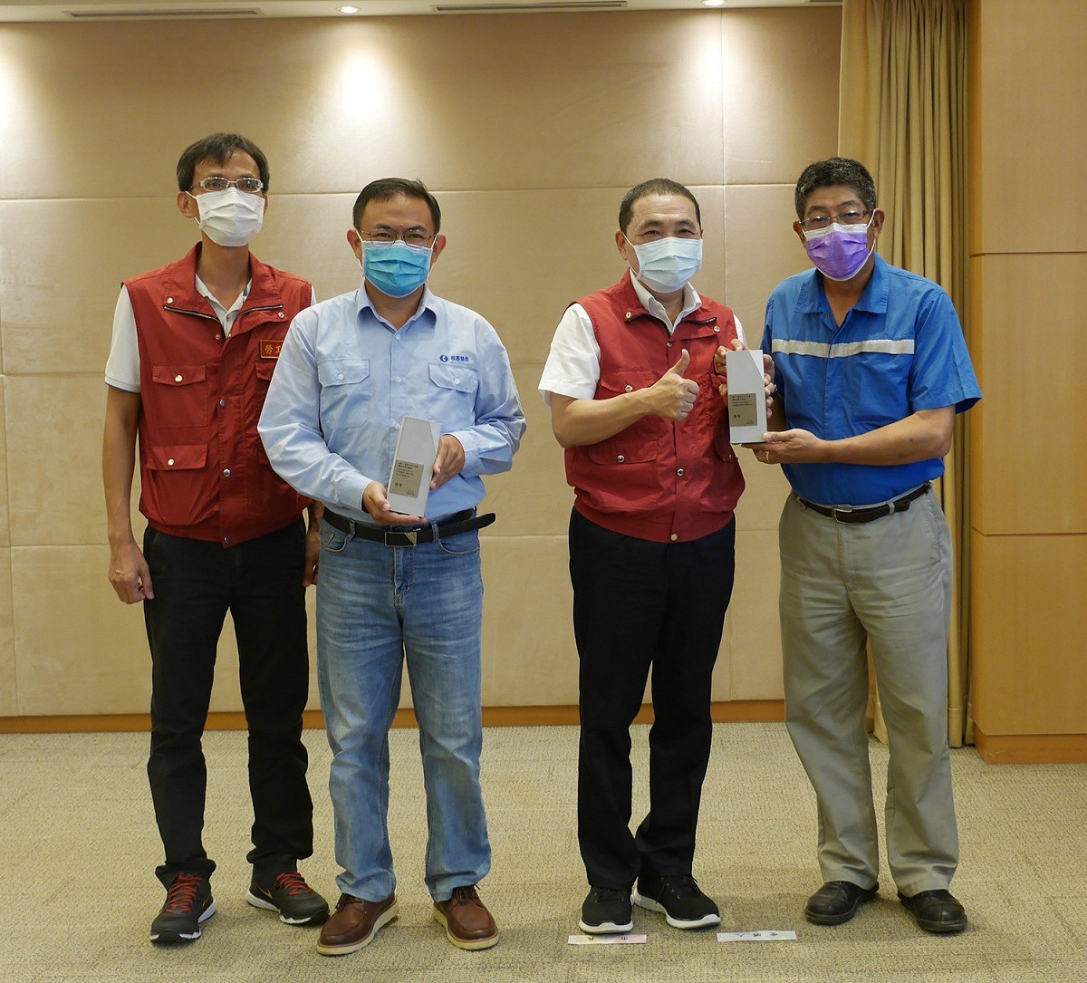 李進欽表示，歡迎推動職業安全衛生業務績效優良的事業單位或勞安人員踴躍報名參選。 圖：新北市勞檢處提供