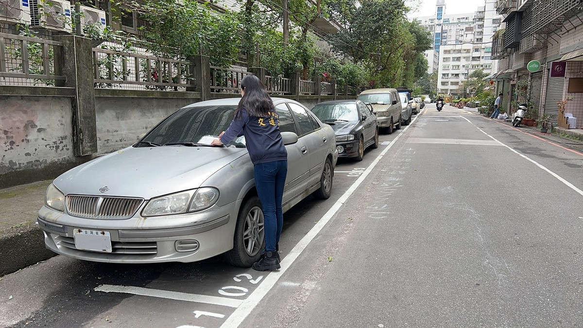 汐止區樟樹一路145巷。 圖：新北市交通局提供