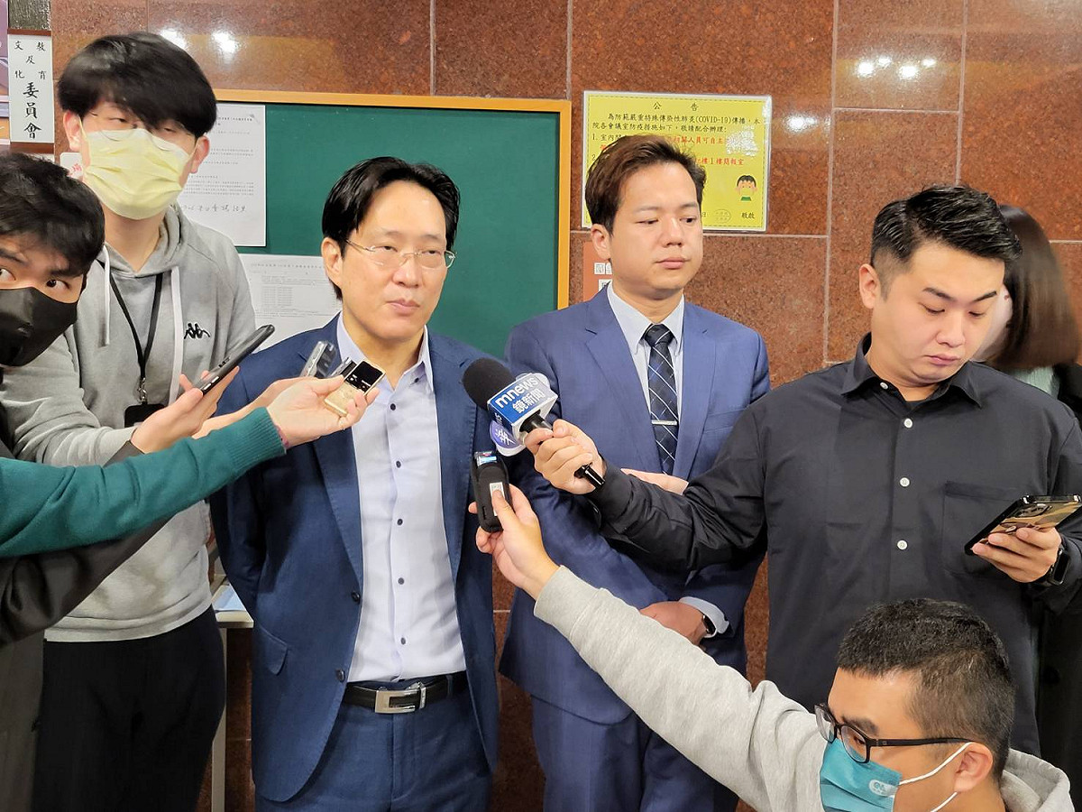 張其祿當選教育及文化委員會召委。 圖:陳佩君/攝