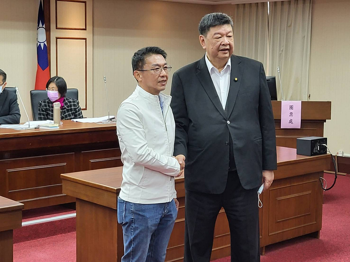 因時力一票投給在野黨國民黨團，使國民黨團獲有一召委席次。 圖:陳佩君/攝