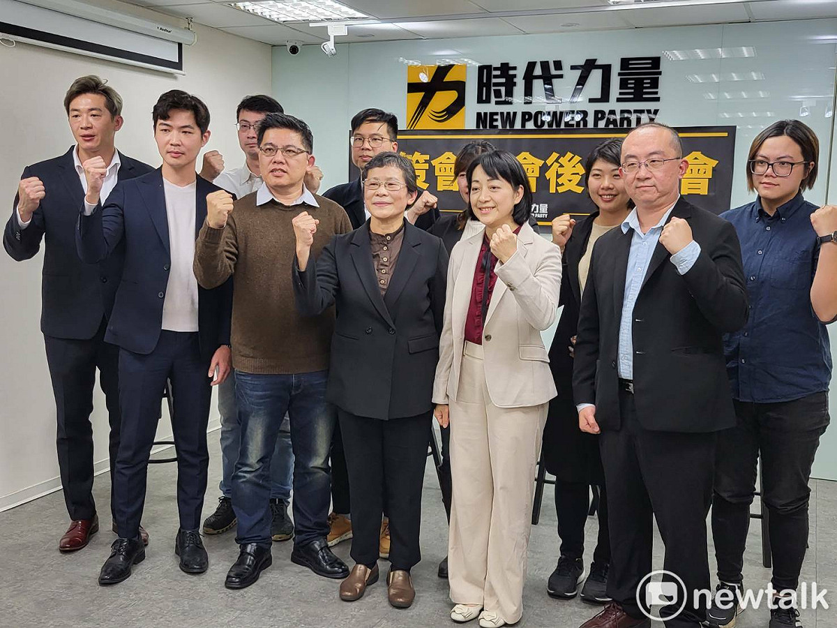 時力決策委員選出新任黨主席王婉諭。 圖:陳佩君/攝(資料照)