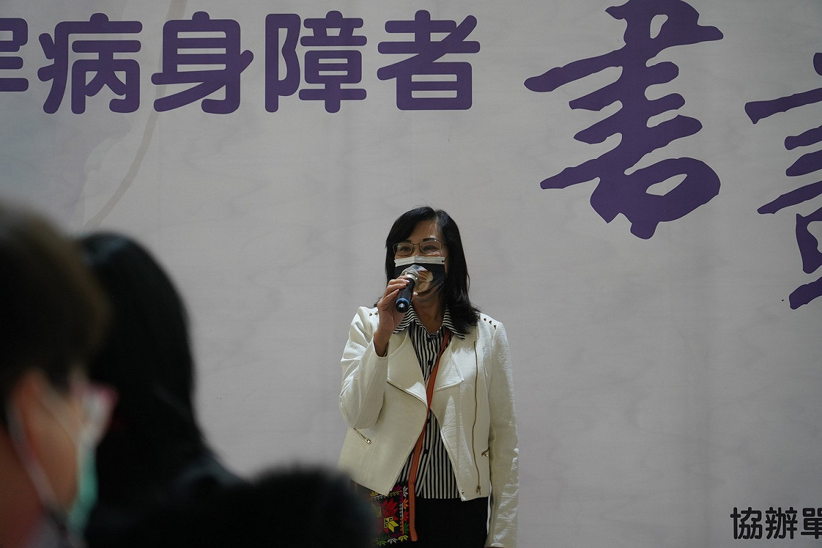 遭連勝文嗆「不說話沒人會把你當啞巴」，秦慧珠直言不能接受！要求收回並向身障者道歉。 圖：翻攝自秦慧珠臉書（資料照）