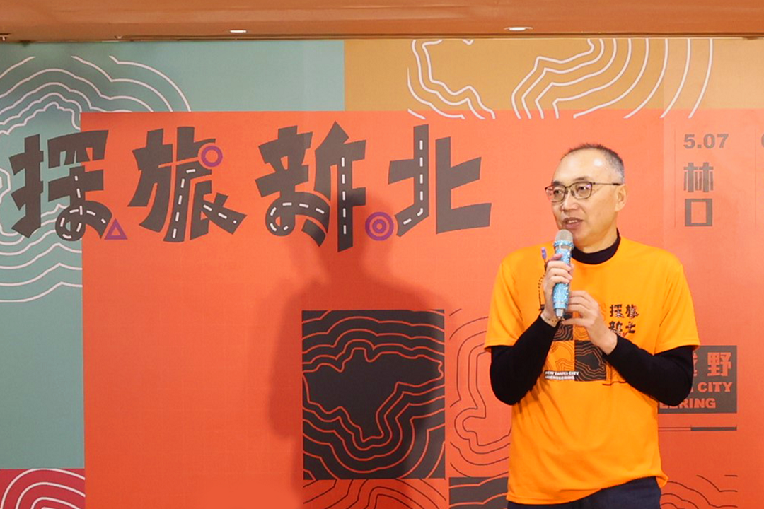 謝政達表示，運動結合觀光是認識一座城市很舒服的方式。 圖：新北市觀旅局提供