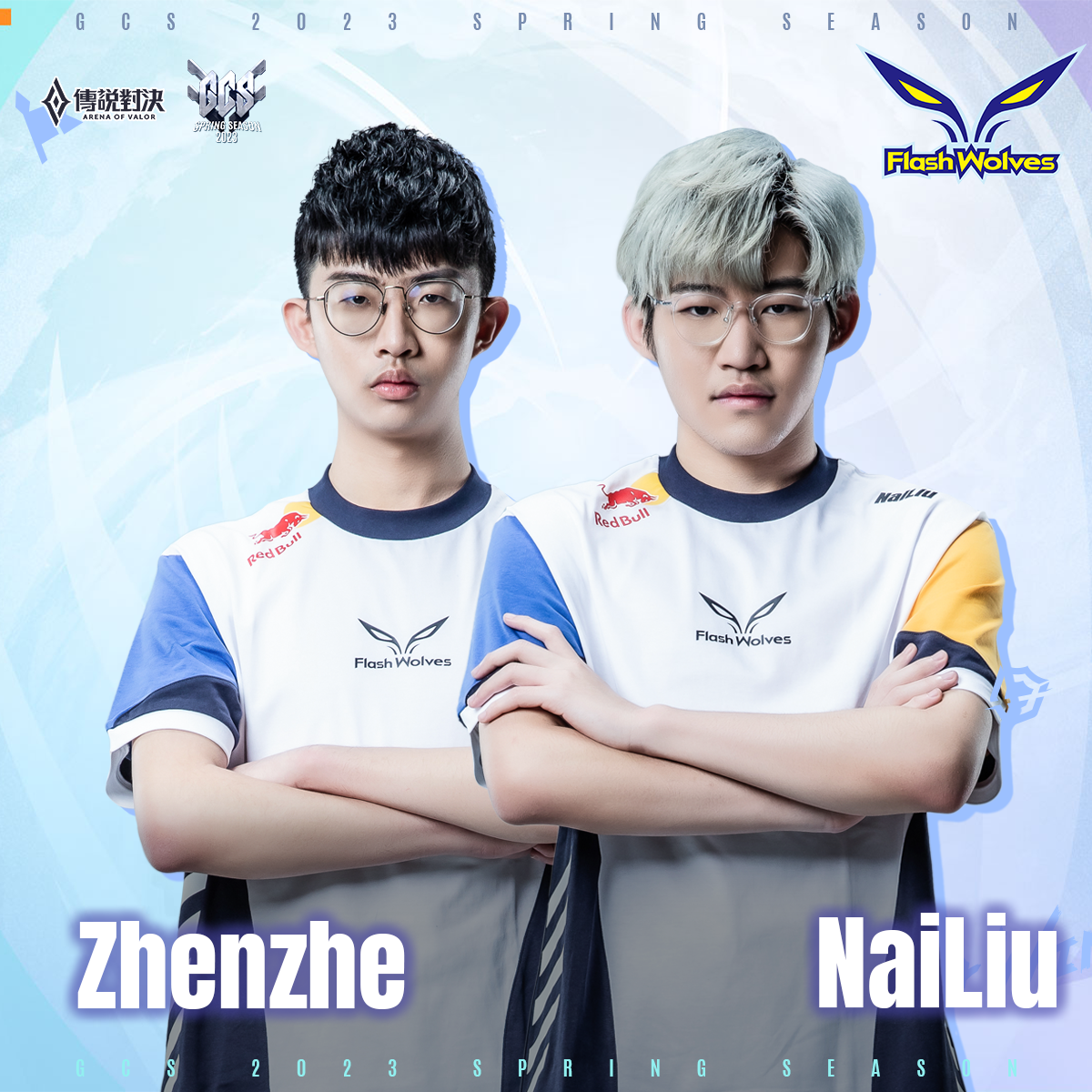 NaiLiu與Zhenzhe的雙箭頭組合，成為打出破口的關鍵 圖：Garena/提供