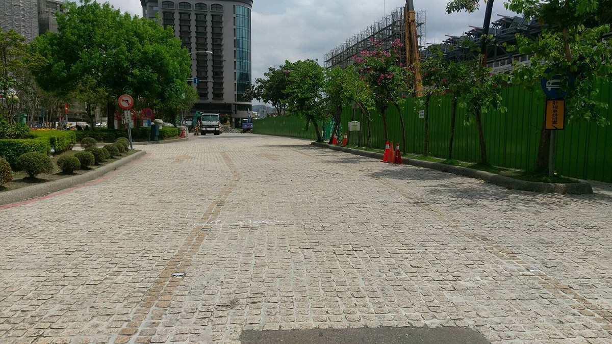 站前中正路至東北街改善工程，總長約190公尺。 圖：台中市政府提供