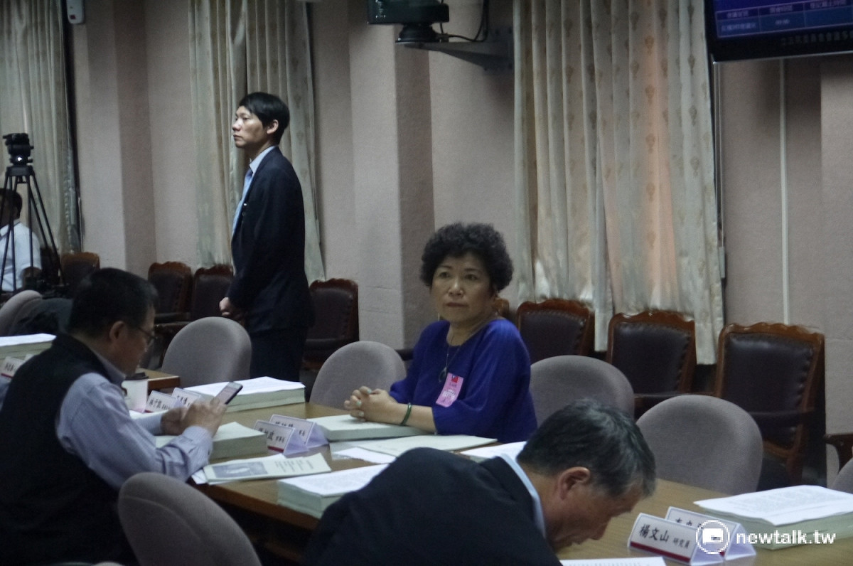 中華警政研究學會秘書長葉毓蘭。 圖：鍾孟軒/攝