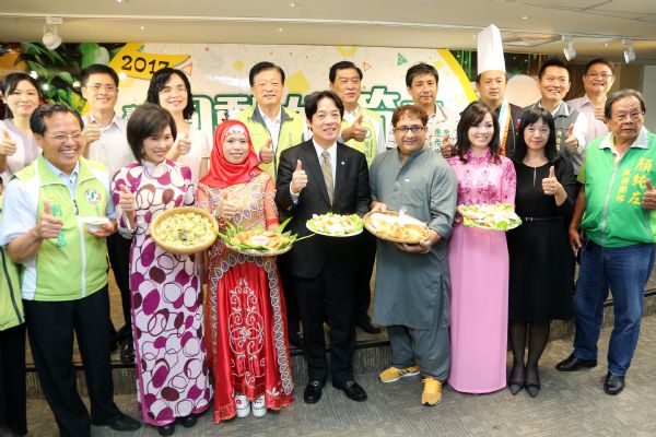 台南市今(26)日特別召開記者會，由市長賴清德宣告今年精彩活動正式開跑。 圖:台南市政府提供。