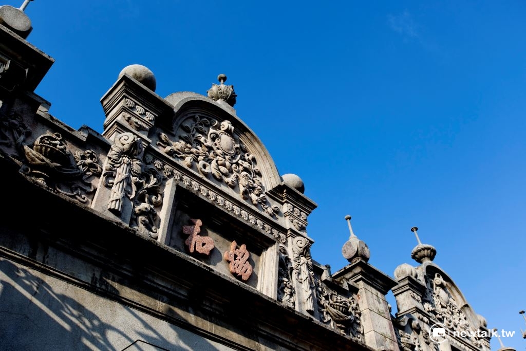 桃園市大溪木藝博物館街角舘—巴洛克式建築的牌樓—蘭室 圖：翻攝自桃園市木藝博物館官網